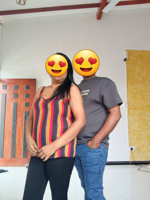 Married couple at Homagama